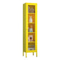 70.87"H Bookshelf Scandinavian Bookcase for Home Office with Door Yellow Clearhalo 'Bookcases' 'furn' 'furn_bookcases' 'Furniture' 'Office Furniture' 5290035