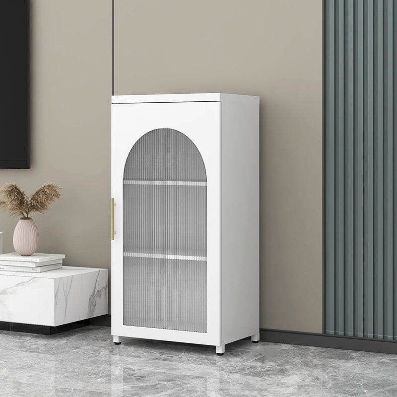 13.78 "W Bibliothèque Scandinave Style Bibliothèque pour la maison et le bureau avec porte