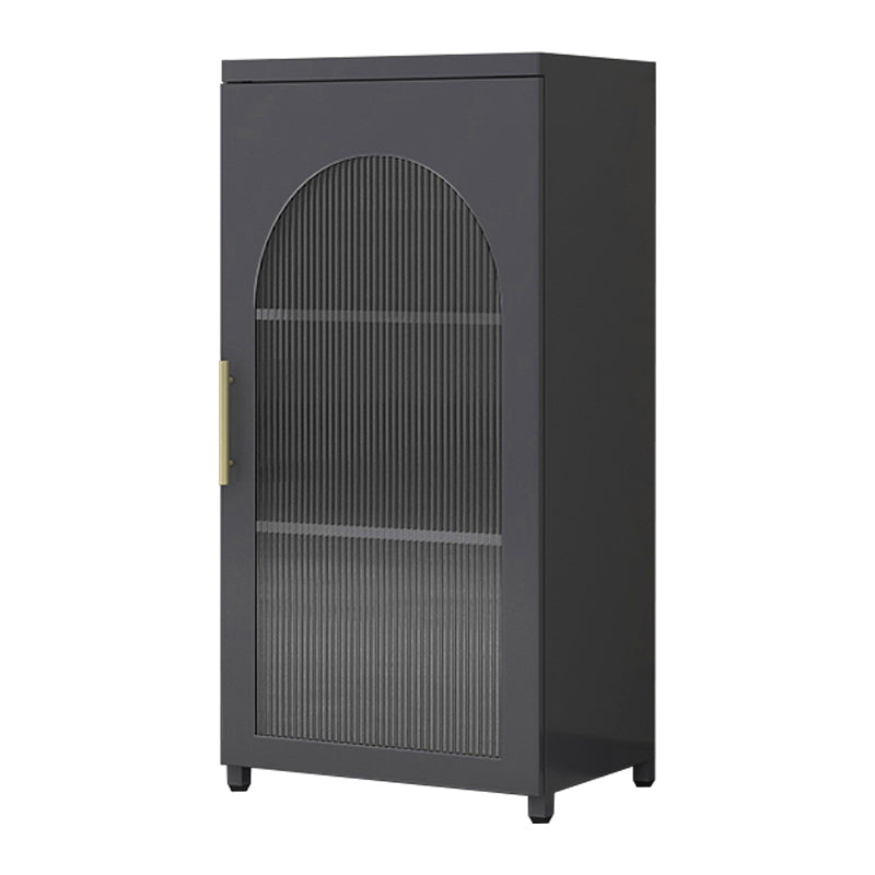 13.78 "W Bibliothèque Scandinave Style Bibliothèque pour la maison et le bureau avec porte