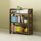 Moderne stijl open boekenplank massief hout etagere plank boekenkast