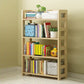 Moderne stijl open boekenplank massief hout etagere plank boekenkast