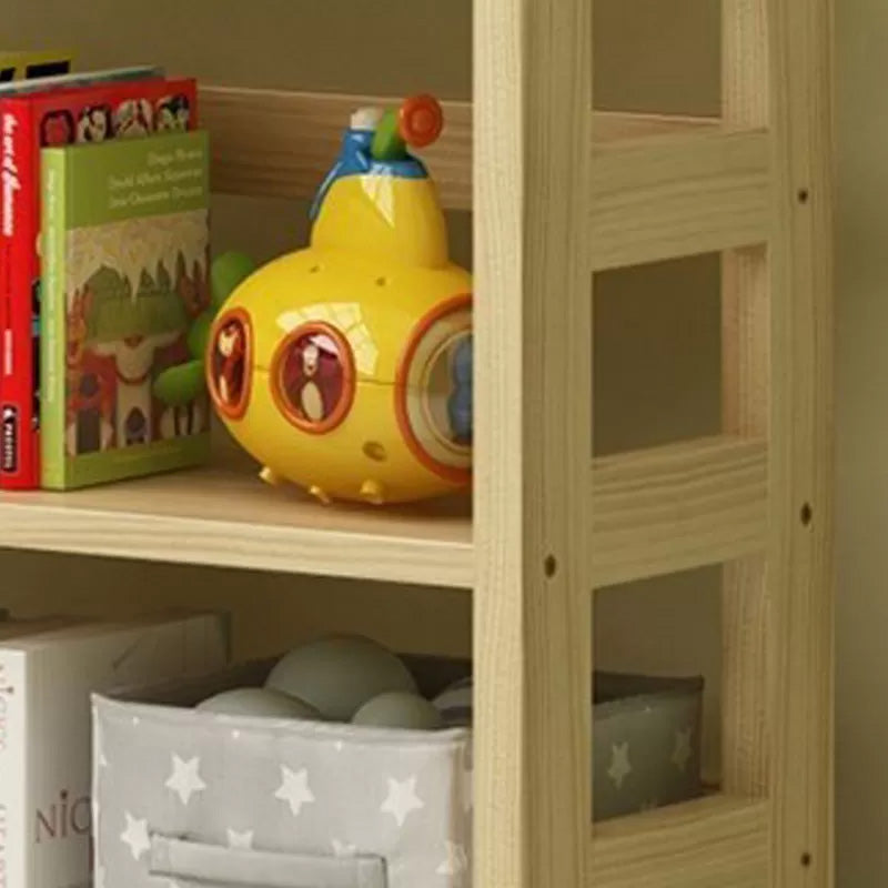 Moderne stijl open boekenplank massief hout etagere plank boekenkast