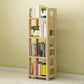 Moderne stijl open boekenplank massief hout etagere plank boekenkast