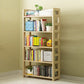 Moderne stijl open boekenplank massief hout etagere plank boekenkast