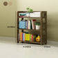 Moderne stijl open boekenplank massief hout etagere plank boekenkast