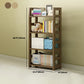 Moderne stijl open boekenplank massief hout etagere plank boekenkast