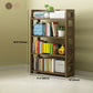 Moderne stijl open boekenplank massief hout etagere plank boekenkast
