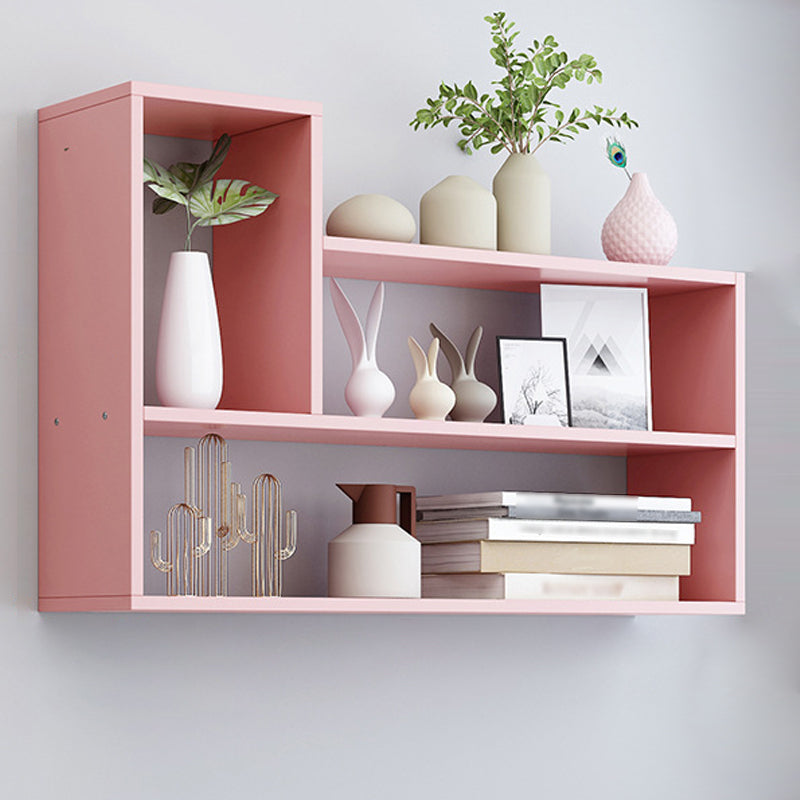 Libreria orizzontale a parete in stile contemporaneo per ufficio e casa