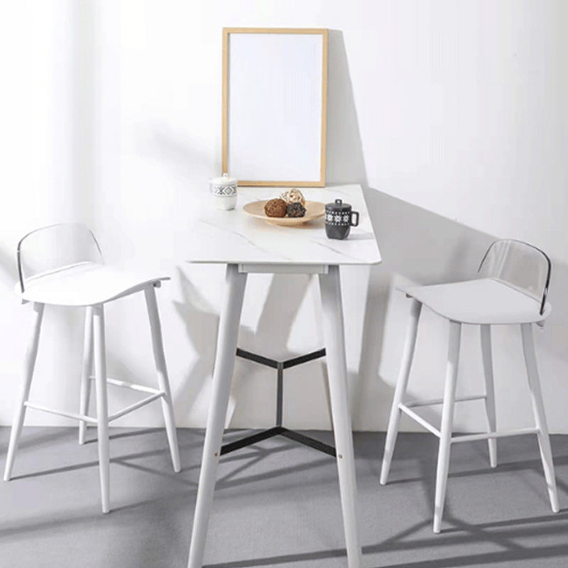 Tienda de té de leche Heces de espalda Back Turitas de plástico escandinavas de plástico