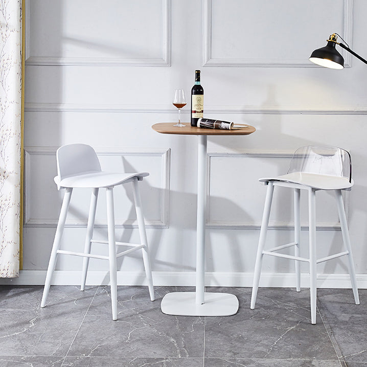 Tienda de té de leche Heces de espalda Back Turitas de plástico escandinavas de plástico