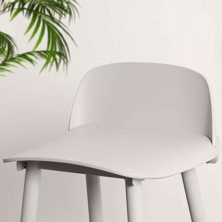 Tienda de té de leche Heces de espalda Back Turitas de plástico escandinavas de plástico