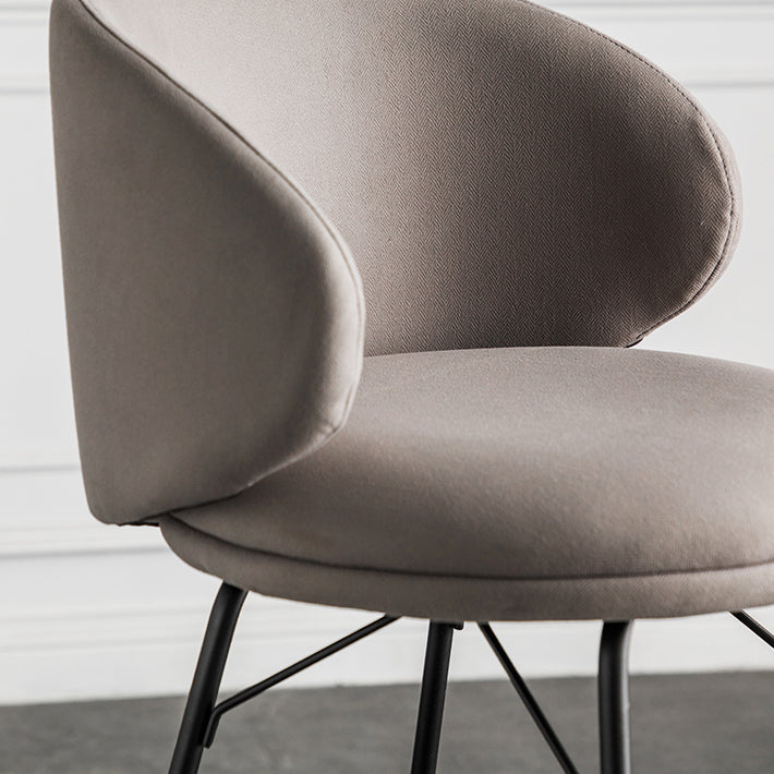 Sgabello da bar in metallo da bar in stile contemporaneo per cucina