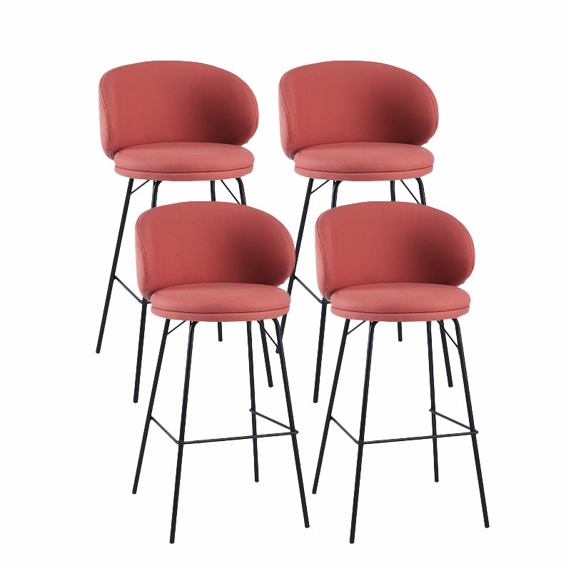 Sgabello da bar in metallo da bar in stile contemporaneo per cucina