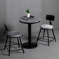 Industrial 1/2/3 Pièces Table de table ronde Ensemble de table de bar en pierre fritté pour usage domestique