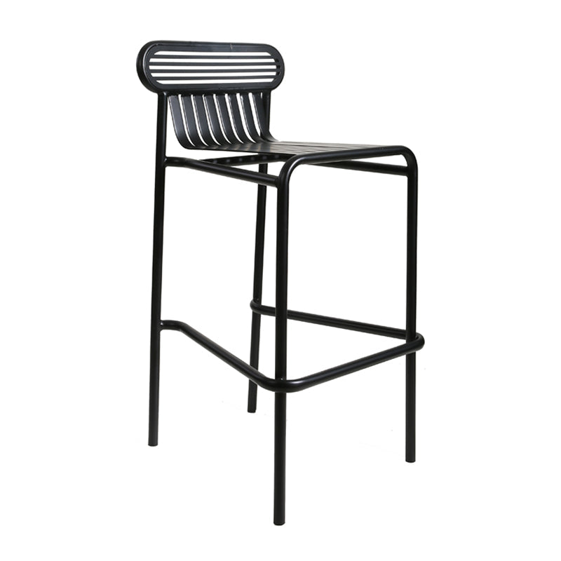 Table de table de bar en fer carrée industrielle 1/2 pièces Table de comptoir avec tabourets hauts métalliques