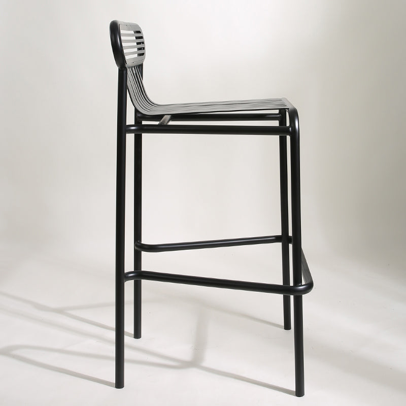 Table de table de bar en fer carrée industrielle 1/2 pièces Table de comptoir avec tabourets hauts métalliques