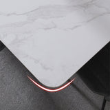 Modern Sintered Stone Top Dining Set Rectangle 1/2/5/7 Pieces Dining Room Table Set