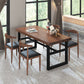 Modern 1/3/5 Pieces Dining Set Rectangle Wood Dining Table for Kitchen