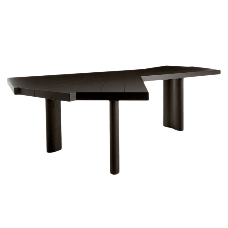 Modern Black and Bround in Wood Counter Table Specialty Dining Table for Kitchen Clearhalo 'Dining Tables & Seating' 'Dining Tables' 'dining_table' 'furn' 'furn_dining_table' 'Furniture' 'Kitchen & Dining Furniture' 5291991
