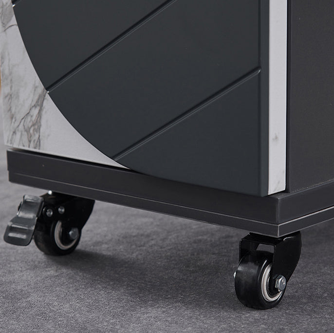 Tableau de sites à manger de base de meubles de style moderne, 59 "L x 31,5" W x 29,3 "H