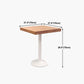 Industrial Pine Wood Table for Restaurant Dining Table with Metal Pedestal Base Clearhalo 'Dining Tables & Seating' 'Dining Tables' 'dining_table' 'furn' 'furn_dining_table' 'Furniture' 'Kitchen & Dining Furniture' 5292085