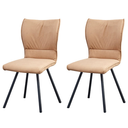 Moderner Kunstleder -Essstuhl Metall Essstuhl für das Restaurant Gebrauch