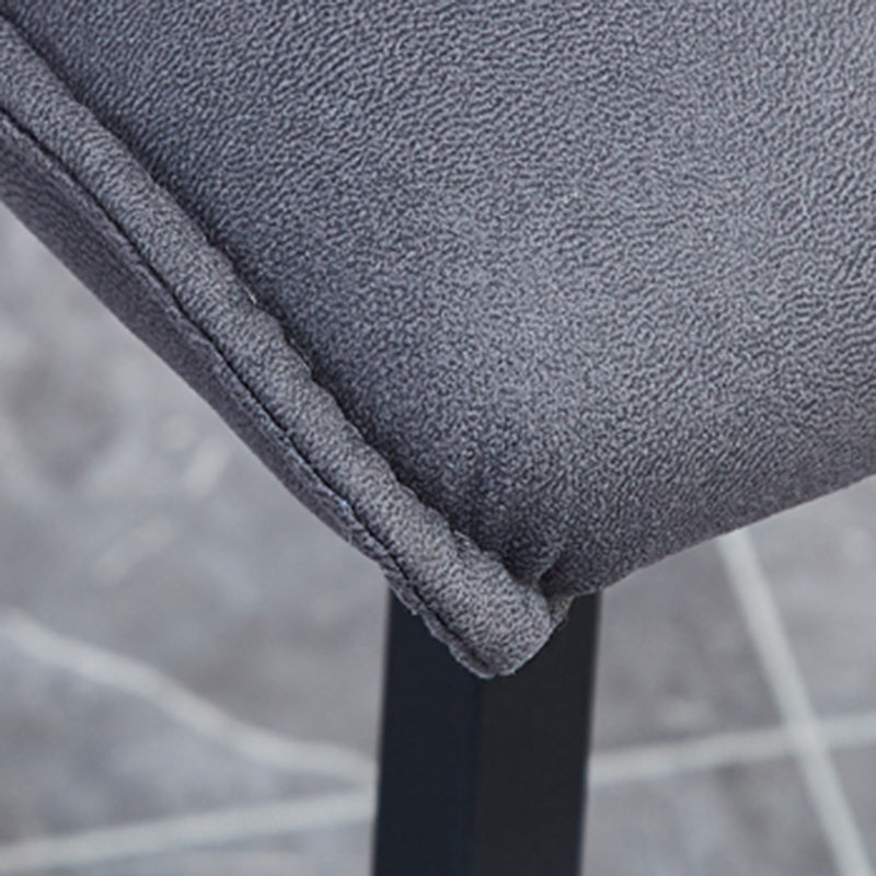 Moderner Kunstleder -Essstuhl Metall Essstuhl für das Restaurant Gebrauch