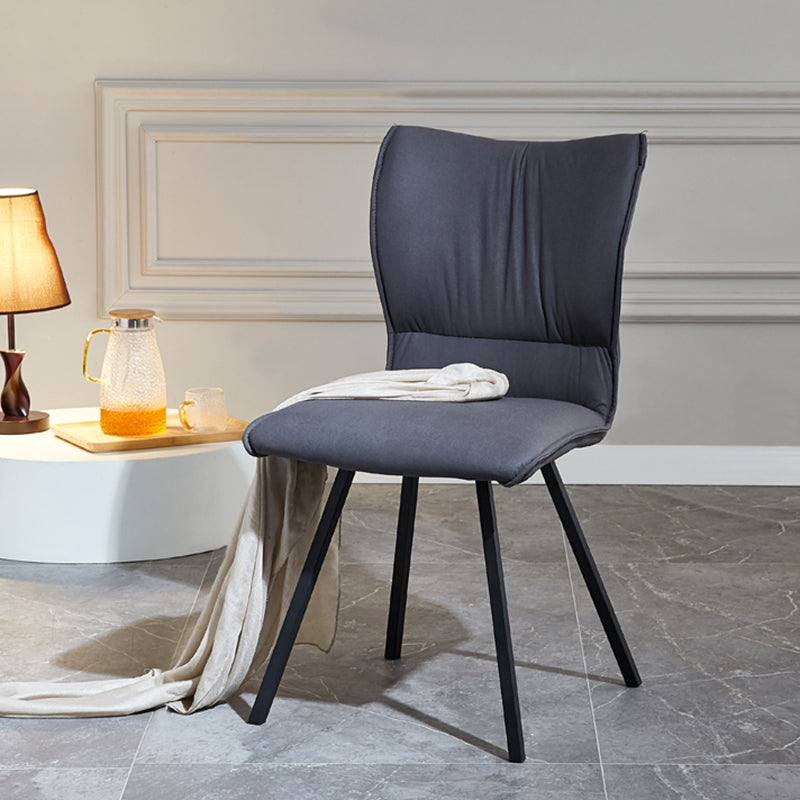 Moderner Kunstleder -Essstuhl Metall Essstuhl für das Restaurant Gebrauch