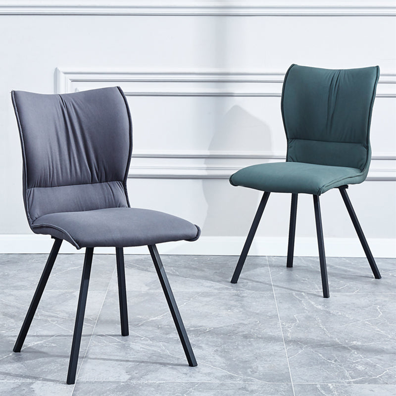 Moderner Kunstleder -Essstuhl Metall Essstuhl für das Restaurant Gebrauch