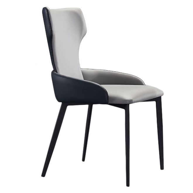 Hedendaagse stijl metalen stoelen armstoelen voor keuken met metalen benen