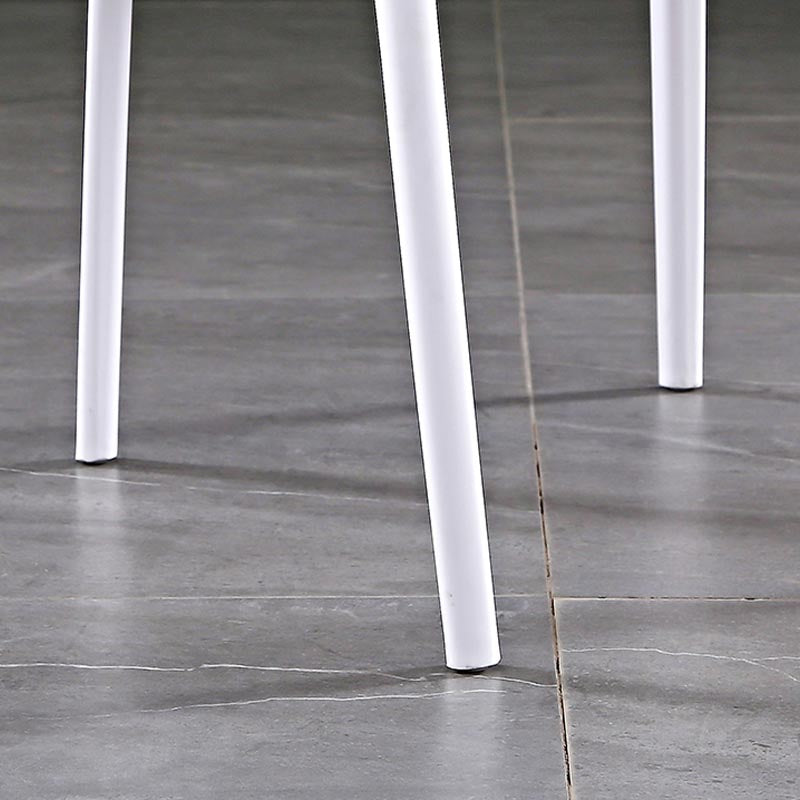 Moderner Plastikstuhl offener Essstuhl mit 4 Beinen