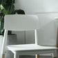 Plastic Dining Chairs Contemporary Open Back Dining Side Furniture in Matte Finish Clearhalo 'Dining Chairs' 'Dining Tables & Seating' 'dining_chair' 'furn' 'furn_dining_chair' 'Furniture' 'Kitchen & Dining Furniture' 5292285