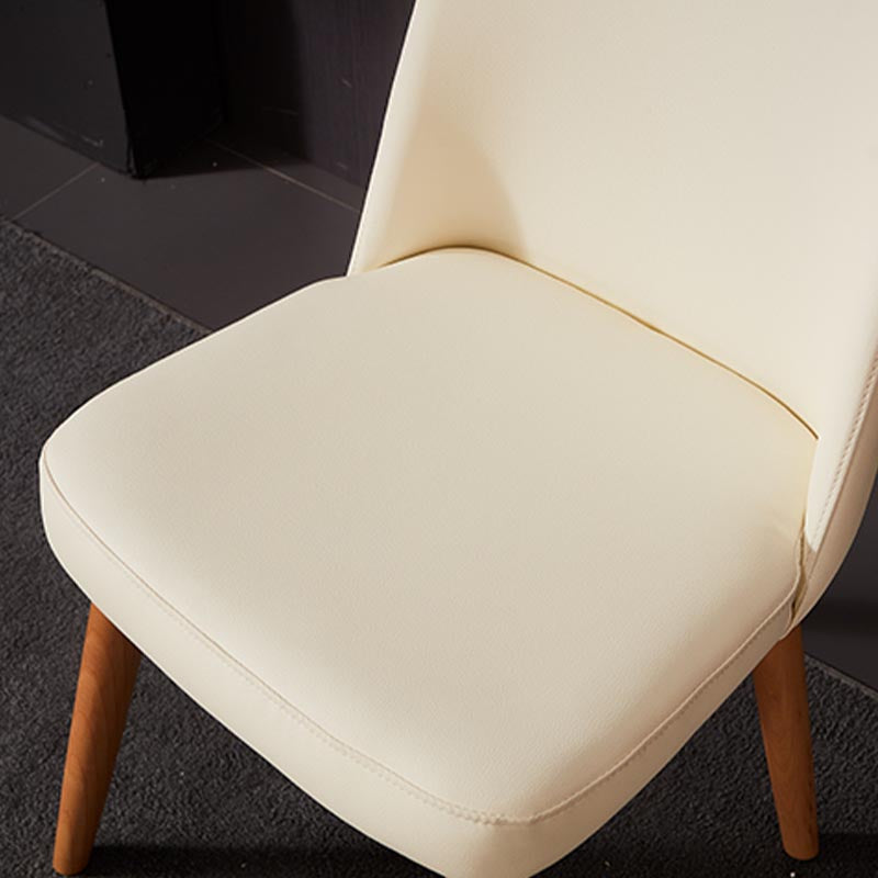 Contemporary Side Chair Solid Wood Base Dining Chair for Dining Room Clearhalo 'Dining Chairs' 'Dining Tables & Seating' 'dining_chair' 'furn' 'furn_dining_chair' 'Furniture' 'Kitchen & Dining Furniture' 5292367