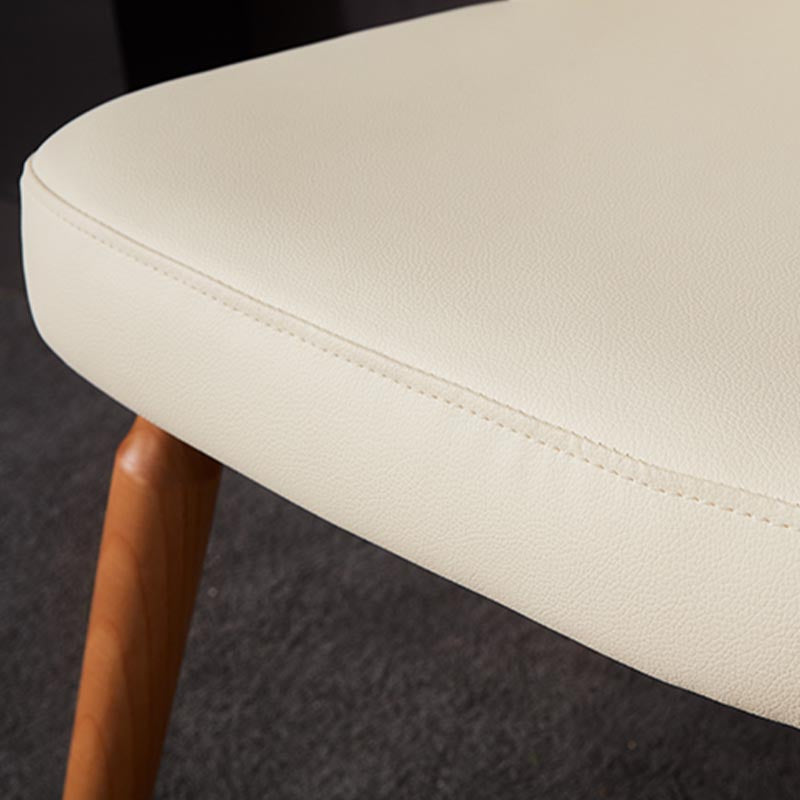 Contemporary Side Chair Solid Wood Base Dining Chair for Dining Room Clearhalo 'Dining Chairs' 'Dining Tables & Seating' 'dining_chair' 'furn' 'furn_dining_chair' 'Furniture' 'Kitchen & Dining Furniture' 5292370