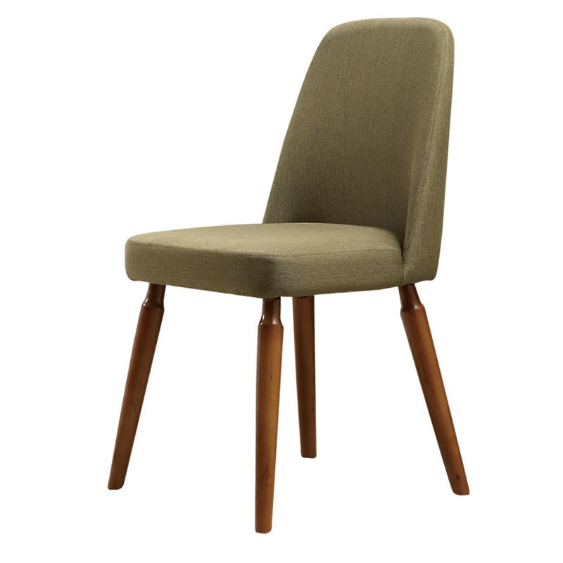 Contemporary Side Chair Solid Wood Base Dining Chair for Dining Room Clearhalo 'Dining Chairs' 'Dining Tables & Seating' 'dining_chair' 'furn' 'furn_dining_chair' 'Furniture' 'Kitchen & Dining Furniture' 5292373