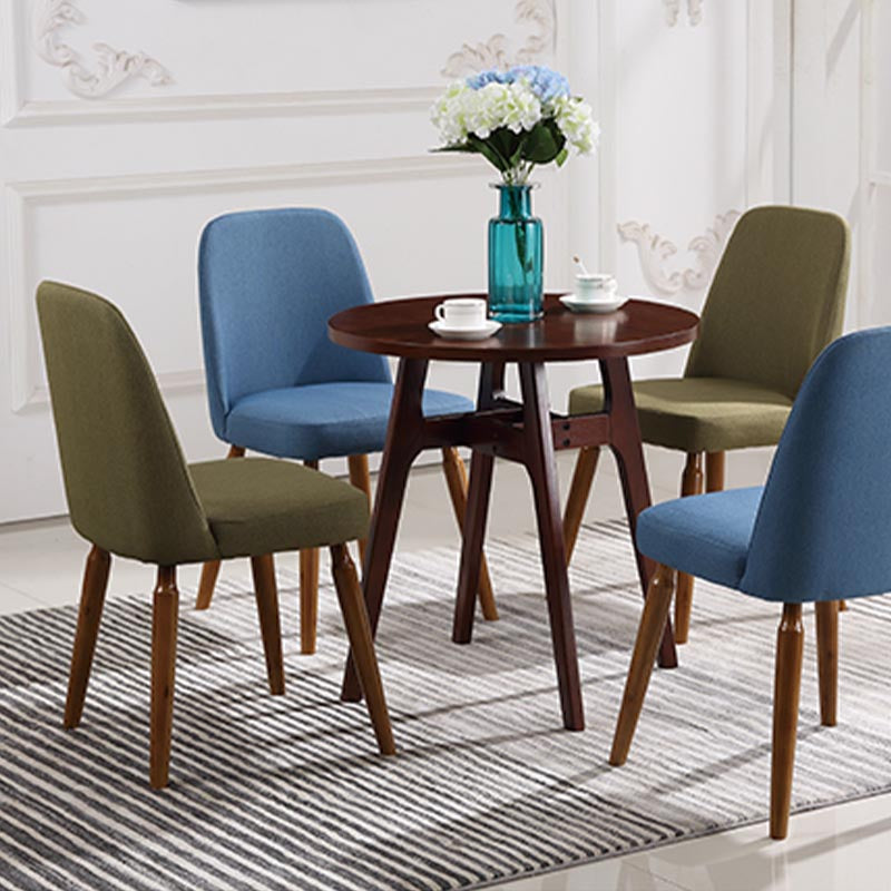 Contemporary Side Chair Solid Wood Base Dining Chair for Dining Room Clearhalo 'Dining Chairs' 'Dining Tables & Seating' 'dining_chair' 'furn' 'furn_dining_chair' 'Furniture' 'Kitchen & Dining Furniture' 5292375