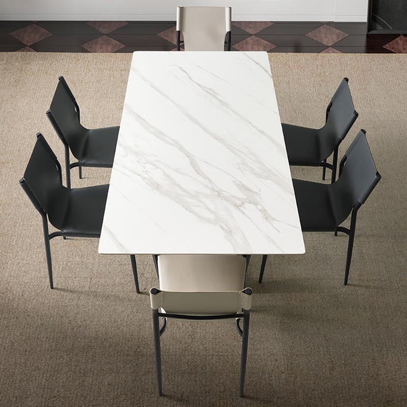 Sedia da pranzo in pelle sedia da pranzo contemporanea cucina