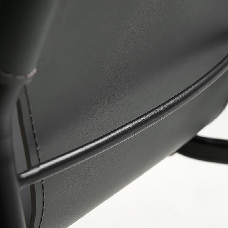 Sedia da pranzo in pelle sedia da pranzo contemporanea cucina