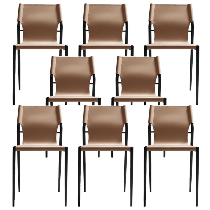 Sedia da pranzo in pelle sedia da pranzo contemporanea cucina