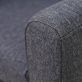 Contemporary Cotton Blend Tufted Split-Back Settee Couch for Children Clearhalo 'furn' 'furn_sofas' 'Furniture' 'Living Room Furniture' 'Sofa' 'sofas' 5295200