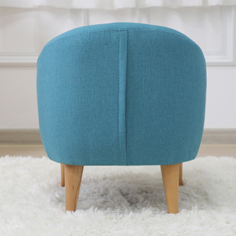 Contemporary Cotton Blend Tufted Split-Back Settee Couch for Children Clearhalo 'furn' 'furn_sofas' 'Furniture' 'Living Room Furniture' 'Sofa' 'sofas' 5295204