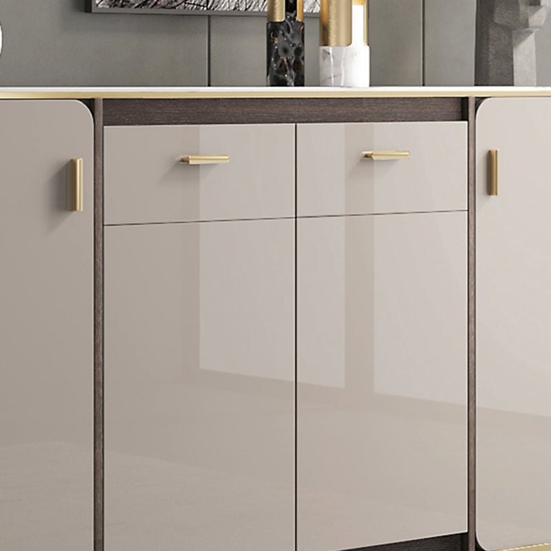 Sideboard Sideboard Sideboard in pietra glam Sideboard con porta per la cucina uso