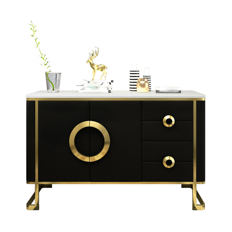 Sideboard Sideboard Sideboard in pietra Glam Sideboard con porta per la cucina