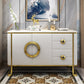 Sideboard Sideboard Sideboard in pietra Glam Sideboard con porta per la cucina
