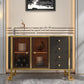 Sideboard Sideboard Sideboard in pietra Glam Sideboard con porta per la cucina