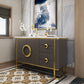 Sideboard Sideboard Sideboard in pietra Glam Sideboard con porta per la cucina