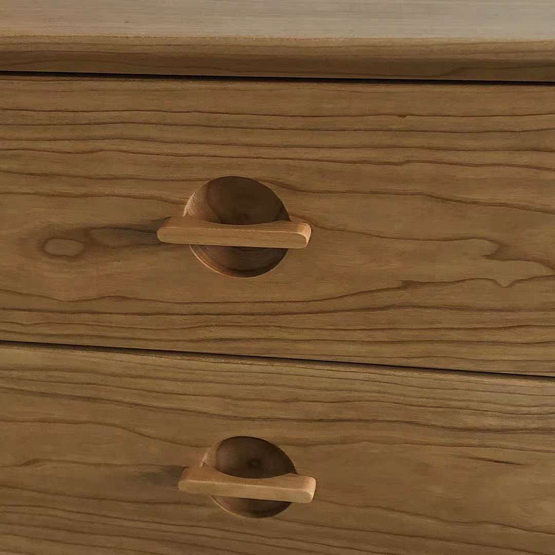 Sala da pranzo armadio in stile moderno 4 cassetto a 2 porte in pino