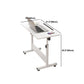 Height Adjustable Standing Desk Converter Contemporary Rectangular Office Desk