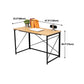 Modern Style Office Desk Wooden Folding Writing Desk for Home