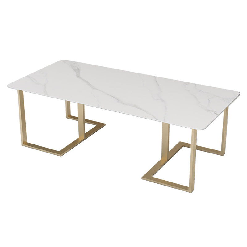 Home Office Rechteckiger Treffen Tisch Luxus fester Schreibtisch